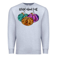 Heather Grey wild abaut fall Premium Sweatshirt - JahusDesignShop