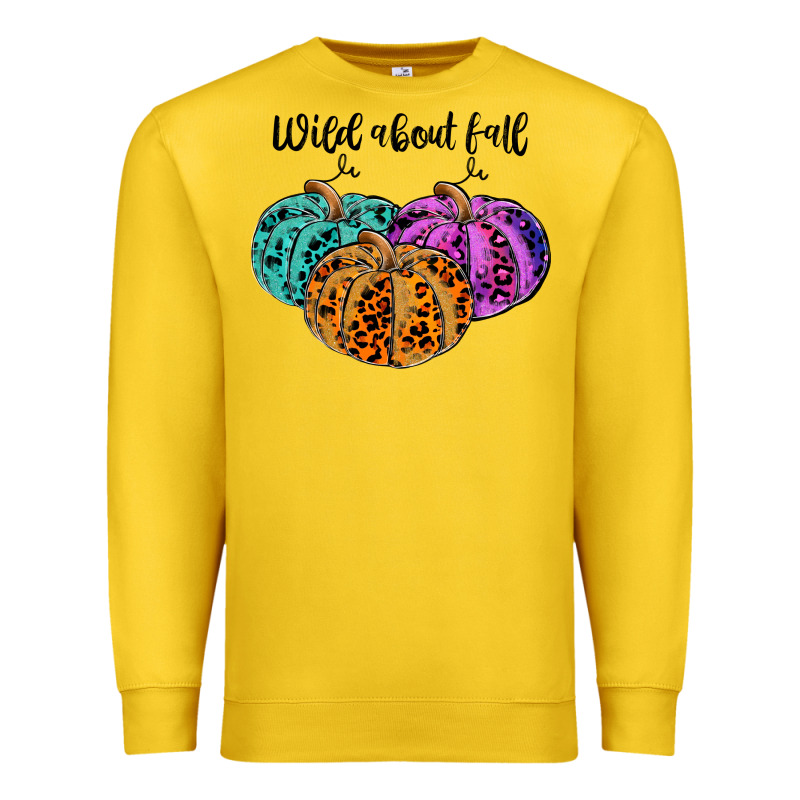 Wild Abaut Fall Premium Sweatshirt by JahusDesignShop | Teevron