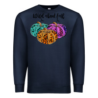 Navy wild abaut fall Premium Sweatshirt - JahusDesignShop