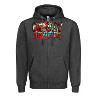 Charcoal Heather mooey christmas sunflower Zipper Hoodie - JahusDesignShop