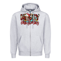 Heather Grey mooey christmas sunflower Zipper Hoodie - JahusDesignShop