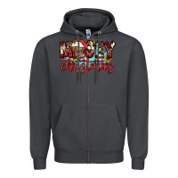 Smoke mooey christmas sunflower Zipper Hoodie - JahusDesignShop
