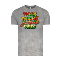 Cloud Rock thick thighs juneteenth vibes Vintage Tee - FaDigitalArtStudio