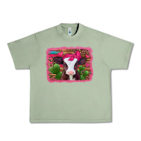 Oil Green valentines day baby calf Urban Heavy Tee - Jasminsmagicworld