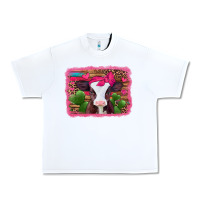 White valentines day baby calf Urban Heavy Tee - Jasminsmagicworld