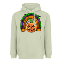 Matcha halloween rainbow Heavyweight Hoodie - JahusDesignShop