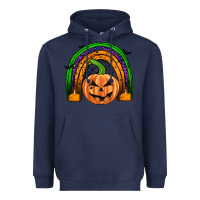 Navy halloween rainbow Heavyweight Hoodie - JahusDesignShop