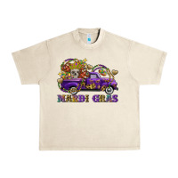 Sandshell mardi gras skull truck Urban Heavy Tee - FaDigitalArtStudio