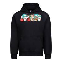 Black baseball coffee cups libbey glass Urban Hoodie - Jasminsmagicworld