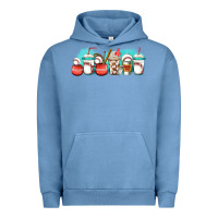 Pigment Pebble Blue baseball coffee cups libbey glass Urban Hoodie - Jasminsmagicworld