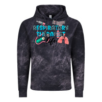 Cloud Black Western Respiratory Therapist Life Vintage Hoodie - LillyAllenDesigns