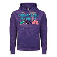 Cloud Purple Western Respiratory Therapist Life Vintage Hoodie - LillyAllenDesigns