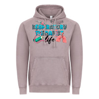 Vintage Zinc Western Respiratory Therapist Life Vintage Hoodie - LillyAllenDesigns