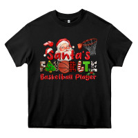 Black santas favorite basketball player Heavy Core Tee - CowGirlArtShop