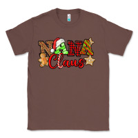 Chestnut Nana Claus Christmas Lights And Gifts mother's day Classic Tee - HowdyJamesFarm
