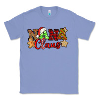 Colony Blue Nana Claus Christmas Lights And Gifts mother's day Classic Tee - HowdyJamesFarm