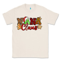 Natural Nana Claus Christmas Lights And Gifts mother's day Classic Tee - HowdyJamesFarm