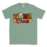 Sage Nana Claus Christmas Lights And Gifts mother's day Classic Tee - HowdyJamesFarm
