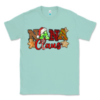 Nana Claus Christmas Lights And Gifts Mother's Day Classic Tee | Teevron