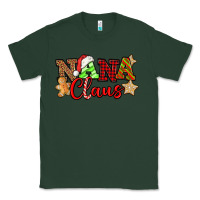 Sports Green Nana Claus Christmas Lights And Gifts mother's day Classic Tee - HowdyJamesFarm