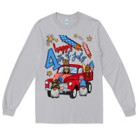 Moon Dust 4th of july truck  1 Long Sleeve Tee - BundleAndBundleShop