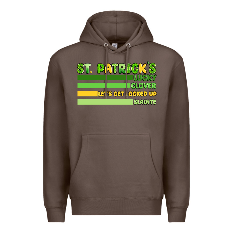 St. Patrick's Lucky Clover  Artiststas Premium Hoodie by Artiststas | Teevron