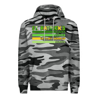 Slate Camo st. patrick's lucky clover  artiststas Premium Hoodie - Artiststas