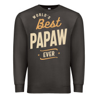 Smoke Mens Best Papaw Ever Funny Dad / Grandpa Premium Sweatshirt - DesigneFamous