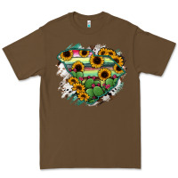 Cacao South Carolina State Map Premium Tee - RanaPortraitStore