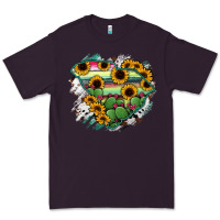 Plum South Carolina State Map Premium Tee - RanaPortraitStore