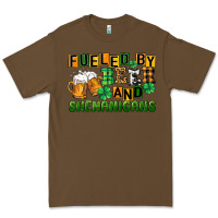 Cacao fueled by beer and shenanigans Premium Tee - CowGirlArtShop