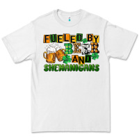 White fueled by beer and shenanigans Premium Tee - CowGirlArtShop
