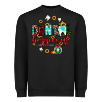 Black Christmas dental hygienist Heavyweight Sweatshirt - JahusDesignShop