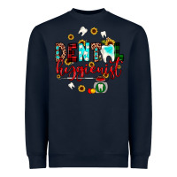 Navy Christmas dental hygienist Heavyweight Sweatshirt - JahusDesignShop