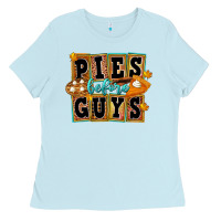 Baby Blue Pies Before Guys Ladies Tee - FaDigitalArtStudio