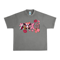 Tornado Xoxo Baby Cow Valentine's Day Urban Heavy Tee - FaDigitalArtStudio