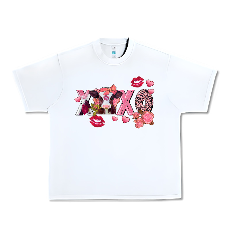 Xoxo Baby Cow Valentine's Day Urban Heavy Tee by FaDigitalArtStudio | Teevron
