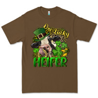 Cacao One lucky Heifer Premium Tee - CowGirlArtShop