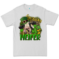 Dove Grey One lucky Heifer Premium Tee - CowGirlArtShop