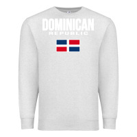 Oatmeal Heather dominican republic Premium Sweatshirt - DesigneFamous