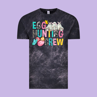 Egg Hunting Crew Easter Day Vintage Tee Designed By Bundleandbundleshop