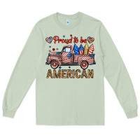 Matcha proud to be american truck Long Sleeve Tee - BundleAndBundleShop