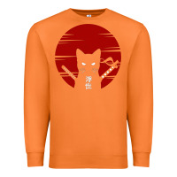 Carrot ninja cat japanese Premium Sweatshirt - DesigneFamous