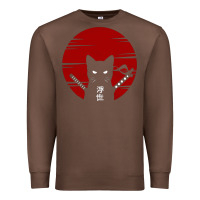 Ninja Cat Japanese Premium Sweatshirt | Teevron