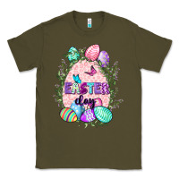 Army Green Easter Day Classic Tee - CowGirlArtShop
