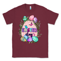Burgundy Easter Day Classic Tee - CowGirlArtShop