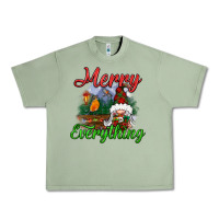 Oil Green merry everything Urban Heavy Tee - BundleAndBundleShop