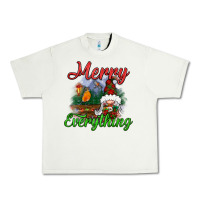 Pistachio merry everything Urban Heavy Tee - BundleAndBundleShop