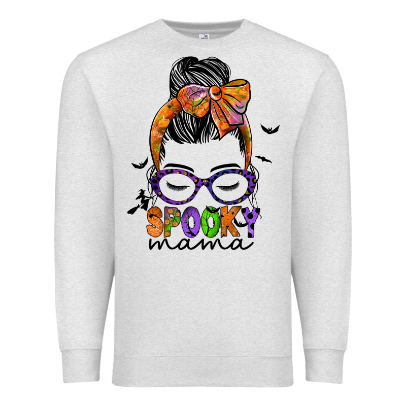 Spooky Mama Premium Sweatshirt by JahusDesignShop | Teevron