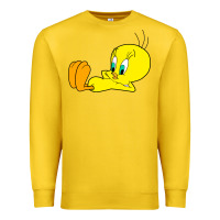 Lemon tweety bird Premium Sweatshirt - DesigneFamous